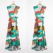 Anthropologie Dresses | Anthropologie Alfonsine Wrap Maxi Dress X Hutch | Color: Pink/Red | Size: S