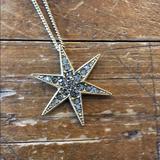 J. Crew Jewelry | J Crew Star Necklace | Color: Gray | Size: Os