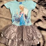 Disney Dresses | Frozen Dress | Color: Blue/Gray | Size: 6g