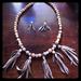 Urban Outfitters Jewelry | 2/15$ Boho Wood And Fringe Necklace Set | Color: Purple/Black | Size: Os