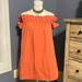 Free People Dresses | Free People Off The Shoulder Coral Dress | Color: Red | Size: Xs