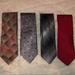 Michael Kors Accessories | 4 Pack Of Ties Van Heusen, Michael Kors & Nautica | Color: Black | Size: Os