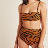 Anthropologie Swim | Nwt Anthropologie Mara Hoffman Sia Bikini Top | Color: Brown | Size: Xs