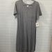 Lularoe Dresses | Lularoe Nwt High Low Carly Dress - Size 2xl | Color: Black | Size: Xxl