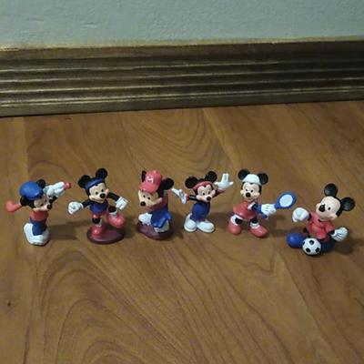 Disney Toys | Mickey Sports Figurines | Color: Brown | Size: Osbb