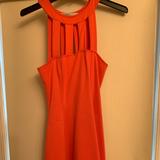 Free People Dresses | Free People Coral Skater Dress Size Small | Color: Red | Size: S