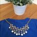 J. Crew Jewelry | Euc - J. Crew Crystal Statement Necklace | Color: Brown | Size: Os