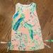 Lilly Pulitzer Dresses | Lilly Pulitzer Little Classic Shift Dress | Color: Cream/Tan | Size: 7g