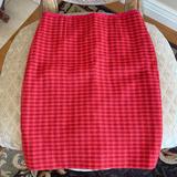 Tory Burch Skirts | Like New Tory Burch Wool Skirt Size 0 | Color: Red | Size: 0