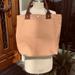 J. Crew Bags | J.Crew Canvas Lined Tote Khaki Color Euc Medium | Color: Tan | Size: Os