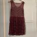 Free People Dresses | Free People Mesh Dress | Color: Brown/Black | Size: S
