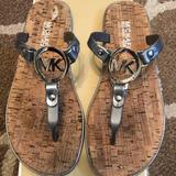 Michael Kors Shoes | Authentic Michael Kors Sandals | Color: Tan | Size: 6