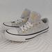 Converse Shoes | Converse All Star Low Top Womens 7 | Color: Gray/White | Size: 7