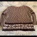 Free People Sweaters | Free People Oversized Sweater Wool Womens Size Xs | Color: Brown | Size: Xs