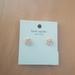 Kate Spade Jewelry | Kate Spade Earrings | Color: Silver/White | Size: Os