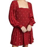 Free People Dresses | Free People Two Faces Mini Dress | Color: Red/Brown | Size: Various