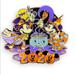 Disney Jewelry | Mickey & Minnie Mouse Tricks Pin Halloween 2020 | Color: Silver/White | Size: Os