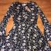 American Eagle Outfitters Dresses | American Eagle Outfitters Floral Dress Nwt | Color: Black | Size: Xs