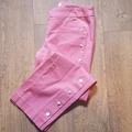 Anthropologie Pants & Jumpsuits | Elevenses Cropped Pants | Color: Pink | Size: 2