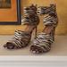 Jessica Simpson Shoes | Jessica Simpson Animal Print Heels | Color: Brown | Size: 8