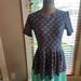 Lularoe Dresses | Lularoe Amelia Dress Never Worn Size M | Color: Black | Size: M