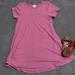 Lularoe Dresses | Cute Lula Roe Flowy Carly Dress | Color: Pink/Purple | Size: S
