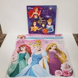 Disney Party Supplies | Disney Princess Place Mats And Disney Book | Color: Pink/White | Size: Os