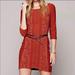 Free People Dresses | Free People Fp X Sweet N Spicy Bodycon Dress Xs | Color: Red | Size: Xs