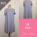 Lularoe Dresses | Medium Lularoe Carly Dress | Color: White/Cream | Size: M