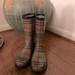 Burberry Shoes | Burberry Rain Boots | Color: Brown/Black | Size: 37