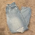 Madewell Jeans | Madewell Mom Jean - 28 | Color: White/Gray | Size: 28