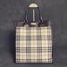 Burberry Bags | Burberry Nova Check Vertical Tote | Color: Silver | Size: Os