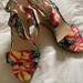 Jessica Simpson Shoes | Jessica Simpson Tropical Wedge Sandals | Color: Brown | Size: 9