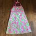 Lilly Pulitzer Dresses | Lily Pulitzer Girls Halter Dress | Color: Pink/Silver | Size: 12g