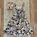 Anthropologie Dresses | Anthropologie | Vanessa Virginia Bloom Dress | Color: Black/Cream | Size: 0