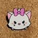 Disney Accessories | Disney Pin Of Marie Tsum Tsum. | Color: White/Silver | Size: Os
