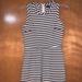 Madewell Dresses | Madewell Striped Dress Size Xs | Color: Black | Size: Xs