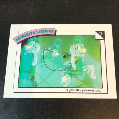 Disney Toys | 1991 Walt Disney Trading Cards #67 Stories | Color: Green | Size: Osg