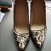 J. Crew Shoes | Calf Hair Animal Print Heels | Color: Brown | Size: 7.5