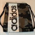 Adidas Accessories | Brand New Adidas Camo Drawstring Bag | Color: Black | Size: Osb