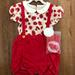 Disney Costumes | Disney Brand New With Tags Belle Outfit | Color: Red/Brown | Size: 18 Months