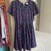 Lularoe Dresses | Lularoe Amelia Dress | Color: Black | Size: Xl