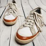 Coach Shoes | Coach Men’s Brad Sneakers | Color: White/Silver | Size: 91/2m