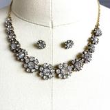 J. Crew Jewelry | J Crew Necklace And Earrings Set | Color: Silver | Size: Os