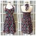 Anthropologie Dresses | Anthropologie Printed Halter Dress | Color: Gray/Tan | Size: 0