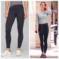 Athleta Pants & Jumpsuits | Athleta Highwaist Leggings | Color: White/Silver | Size: S