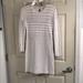 Michael Kors Dresses | Michael Kors Crochet Knit Dress | Color: Gray/White | Size: S