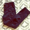 J. Crew Pants & Jumpsuits | J. Crew Cropped Chino Pants | Color: Purple/Black | Size: 0