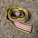 J. Crew Accessories | J. Crew Ribbon Belt | Color: Tan/Gold | Size: S/M