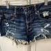 American Eagle Outfitters Shorts | American Eagle Outfitters Distressed Short Shorts | Color: Black | Size: 0